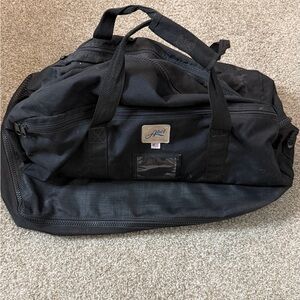 Alder Black Duffel Bag for Men